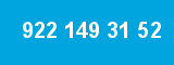 922 149 31 52